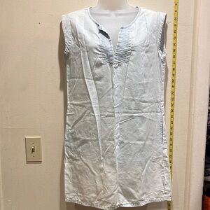 As U Wish Light Blue Sleeveless Tunic